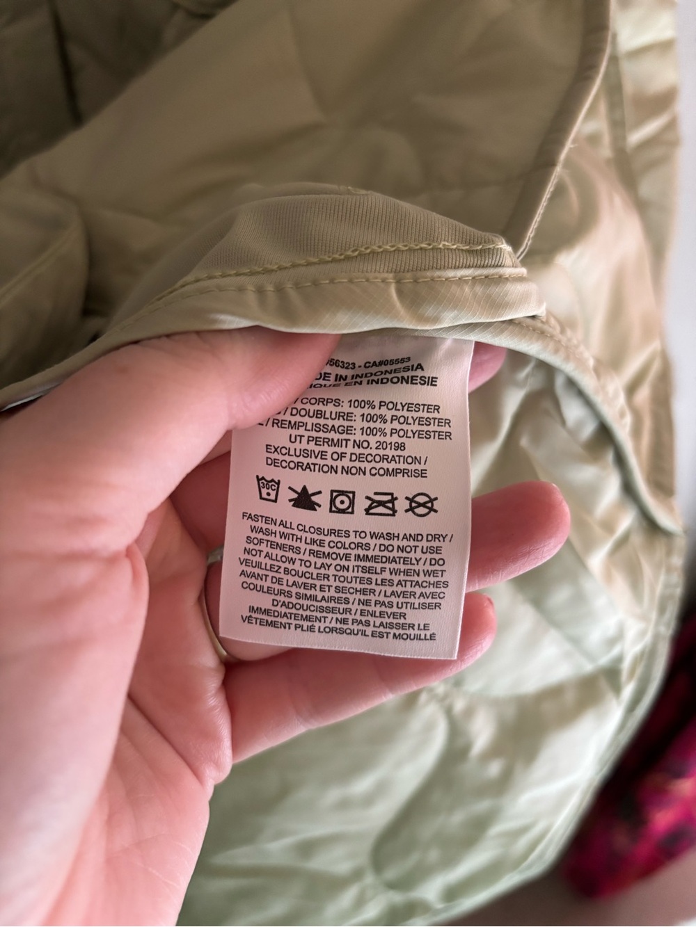 Nike Green Mini-Puff Jacket Large - Picture 3 of 4